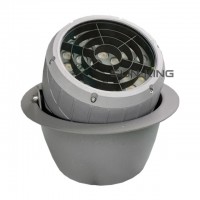 Round ip65 adjustable tree garden blue 6000K projector lamp 12W 18W 30W deck led lights